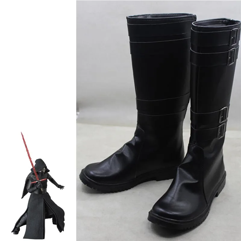 NEW Cosplay Boots Shoes for Star Wars The Force Awakens Kylo Ren Custom Made
