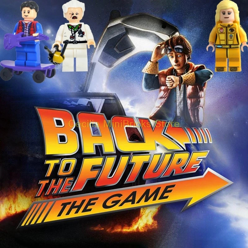 

Legoing Back To The Future Power Hulk Hogan Marty Mcfly Building Blocks Compatible With Legoings Marvel Toys For Children