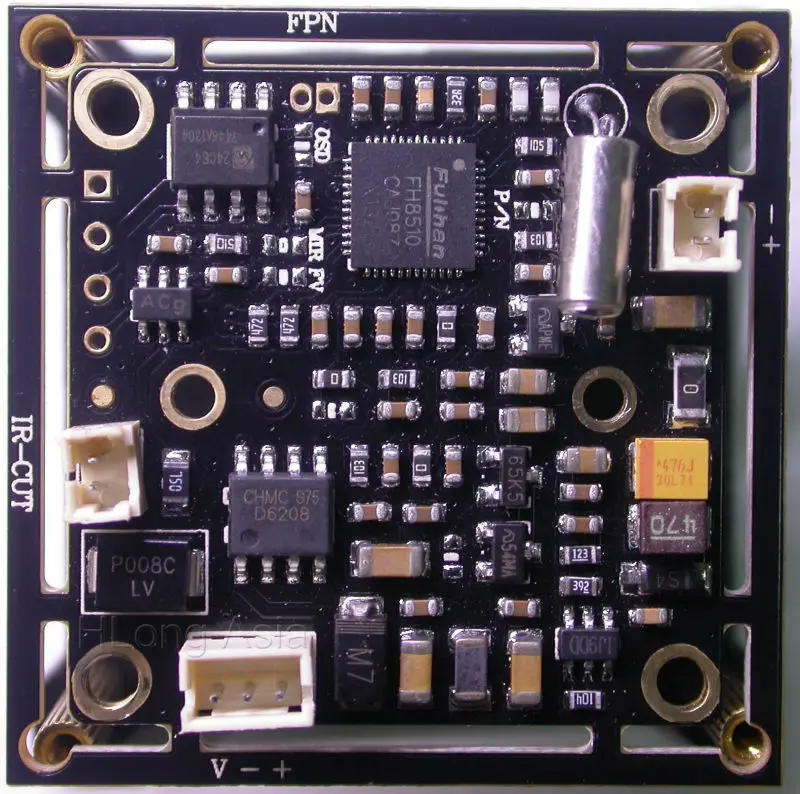 700TVL 1/3 &quotдатчик изображения CMOS V8330 + FH8510 модуль камеры видеонаблюдения доска|camera