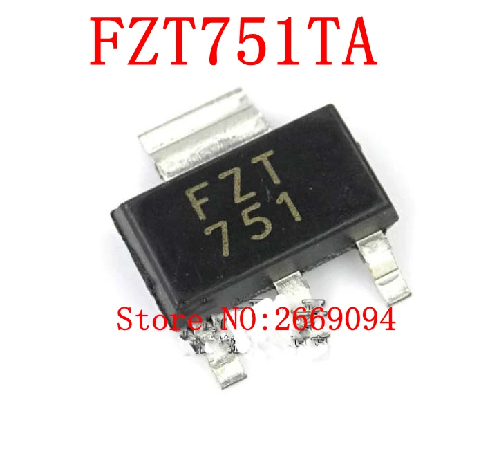 

50pcs /100pcs /500pcs FZT751TA FZT751 SOT223 new origina