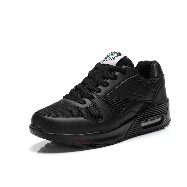 Buy Women Running Shoes Air Black White Designer