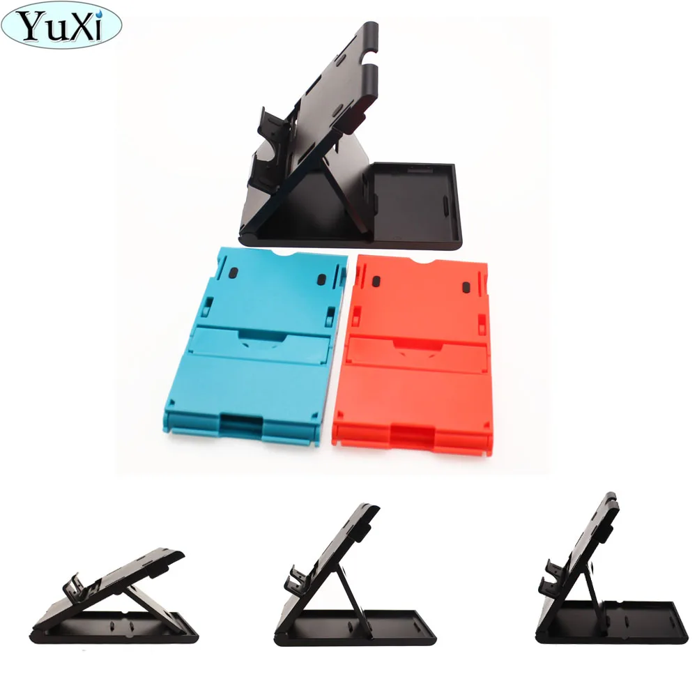 

Anti-Slip Compact Playstand for Nintend Switch NS Console Multi-angle Adjustable Stand Holder Dock Game Accessories
