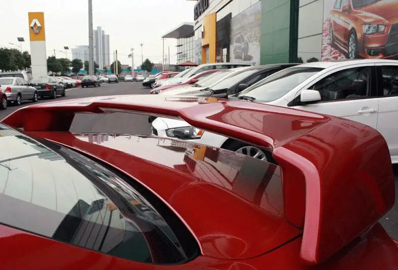 Buy Osmrk OEM type ABS tail wing rear spoiler for Mitsubishi Lancer ex