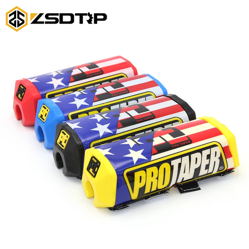 

ZSDTRP 1 1/8" 28mm Handlebar Fat Bar Pad Slider Grip For KLX RMZ YZF CRF Dirt Pit Bike Motorcycle Motocross ATV Quad