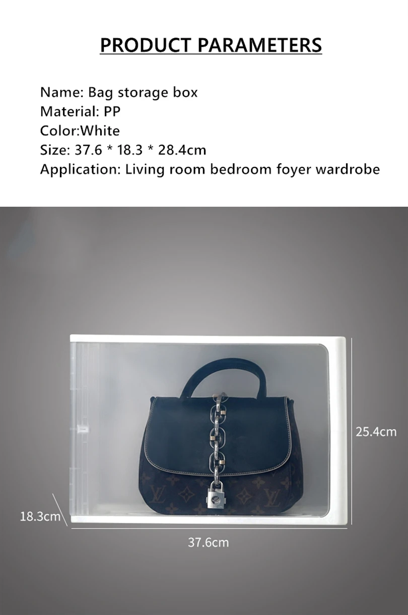 Новый прозрачный подвесная сумка для вещей коробка сумка-Органайзер для дверь шкафа или серванта стены ясный без исключения женские