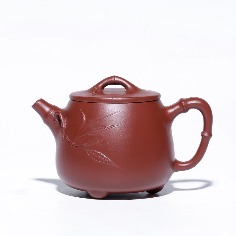 

Yixing tea infuser 1 teapot purple sand pot famous handcrafted teapot mouth long little beauty pot Kung Fu tea pot