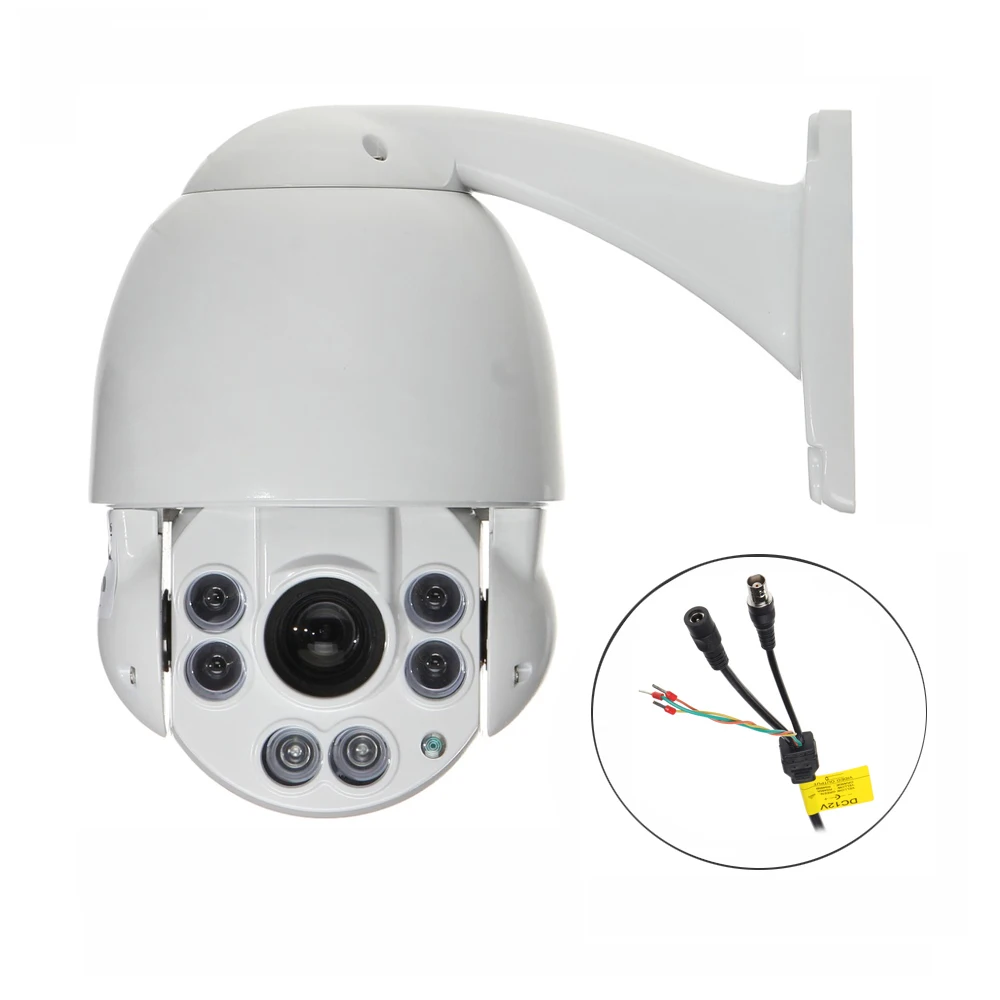 Купольная камера 8 каналов 1080P 5 в 1 AHD DVR HD PTZ 2 Мп средняя скорость 10x зум ИК 50 м
