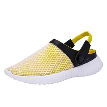 SAGACE летние мужские сандалии с дышащей сеткой модные уличные пляжные повседневные сандалии большого размера легкие Нескользящие сандалии