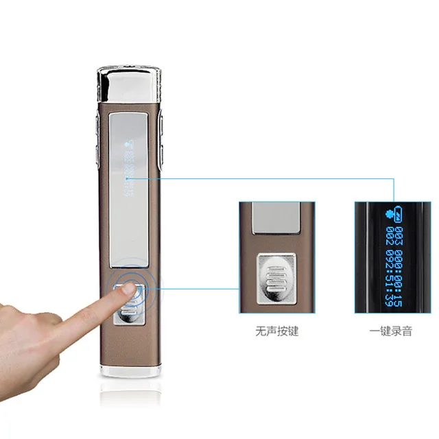 Lgsixe8GB Digital Voice Recorder Professional Voice Recorder MP3 Player Money Detector usb sound recorder 8 gb hidden sound reco