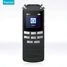 Yescool A70 64GB Metal mini camera Professional 720P HD Digital Voice Recorder pen Meeting Training Class camcorders