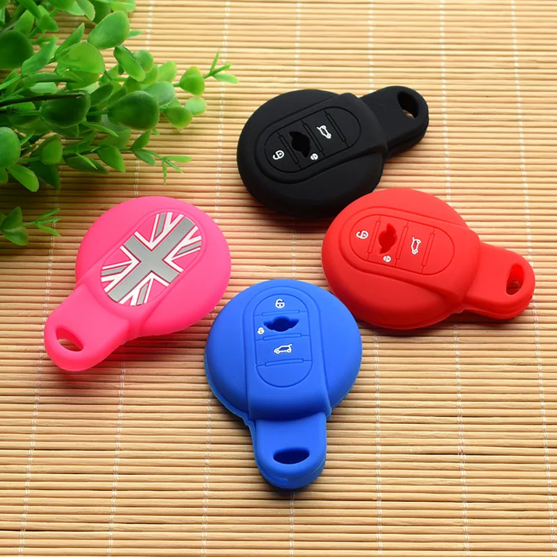 Silicone Key Fob Cover Set Stickers For Bmw Mini Cooper Poadster Coupe Countryman Paceman R55 R56 R57 R60 F55 F56 Remote Holder Silicone Key Fob Fob Coversilicone Key Fob Cover Aliexpress