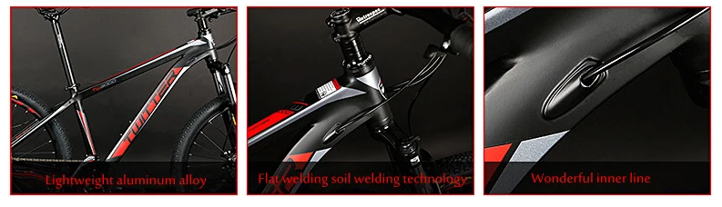 Sale Mountain bike 24-speed dual disc brakes inner line men/women bicycle 9