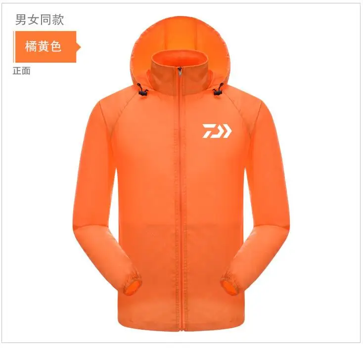DAIWA рыболовные рубашки Спорт на открытом воздухе быстросохнущая с капюшоном для