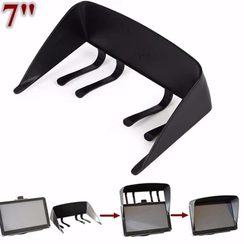 

GPS NavIgation Accessories 7 Inch Car GPS Sunshade Anti Reflective Sunshine Shield Sun Shade Black GPS Screen Visor Hood Block