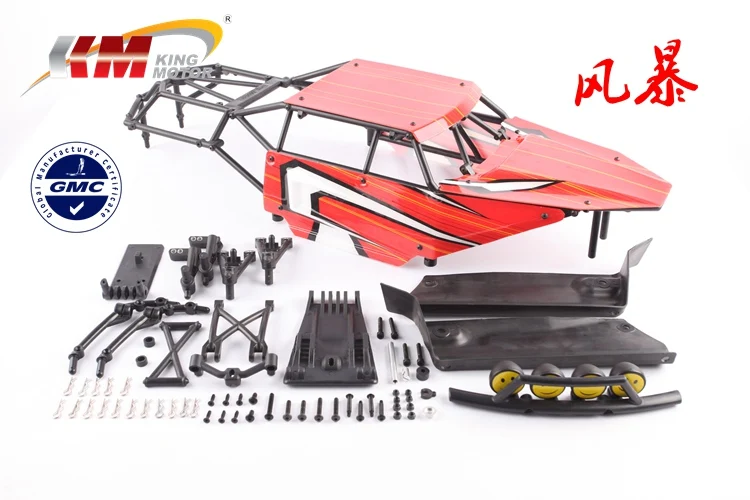 

Heavy Duty Class 1 Style Plastic Roll Cage fit on any Baja Buggy vehicle (HPI 5b SS 2.0 etc.), Rovan or King motor Baja Buggy