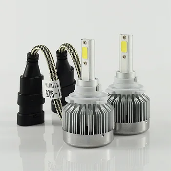 

2x 60W 9005/HB3 6000LM Super Power Car LED Headlight Single Beam Auto Headlamp Lights White Bulbs kit