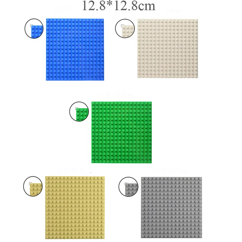 

TUKATO Classic 16*16 Base Plates Plastic Bricks Compatible Legoe Construction Building Blocks BasePlate Board Construction toys