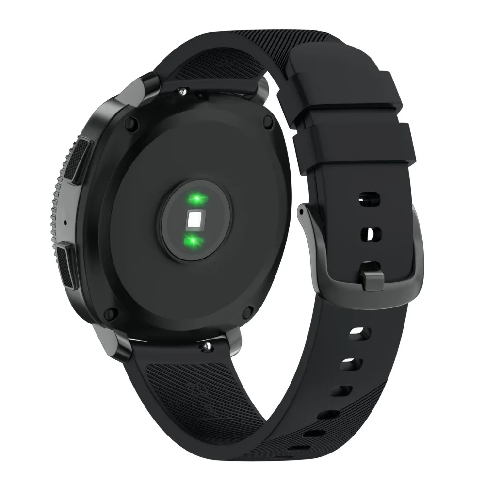 Vizcannoe Кремния спортивный ремешок для Samsung Шестерни Sport Band замена S4 Смарт