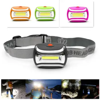 

Adeeing Rechargeable Strong Light COB Led Headlight Bicycle Lights Head Lamps for outdoor camping