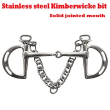 Нержавеющая сталь Kimberwicke бит. Твердый шарнирный рот. Конский бит, конский продукт(BT0902