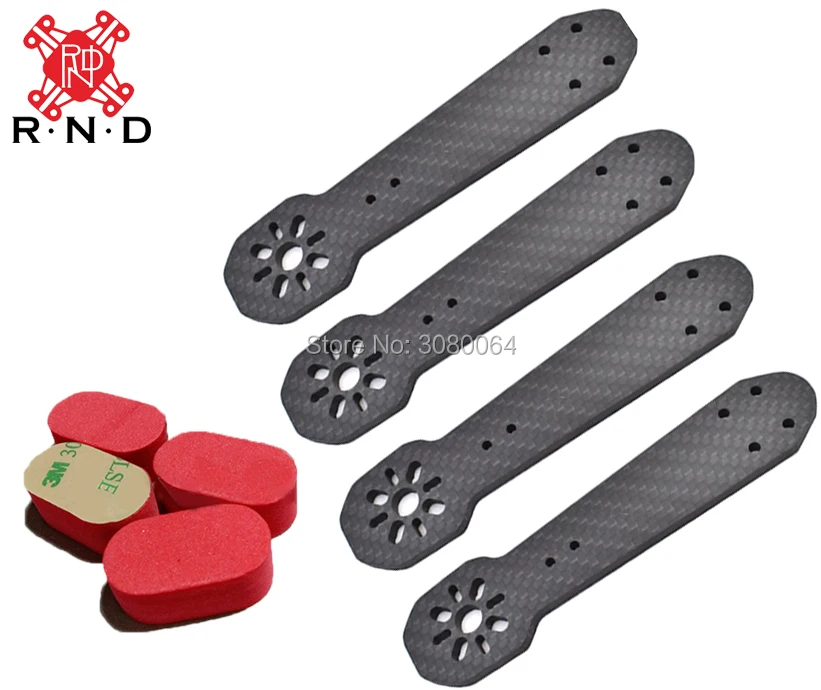 2PC 4PCS QAV250 250 3mm Arm Pure Carbon Fiber arm Replacement Arm for ZMR250 Quadcopter Multicopter