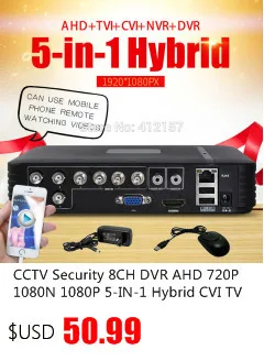 CCTV IP66 Открытый безопасности " Мини Высокая Скорость купол AHD 1080 P PTZ Камера 2.0MP 20X зум Автофокус IR 100 м коаксиальный PTZ Управление