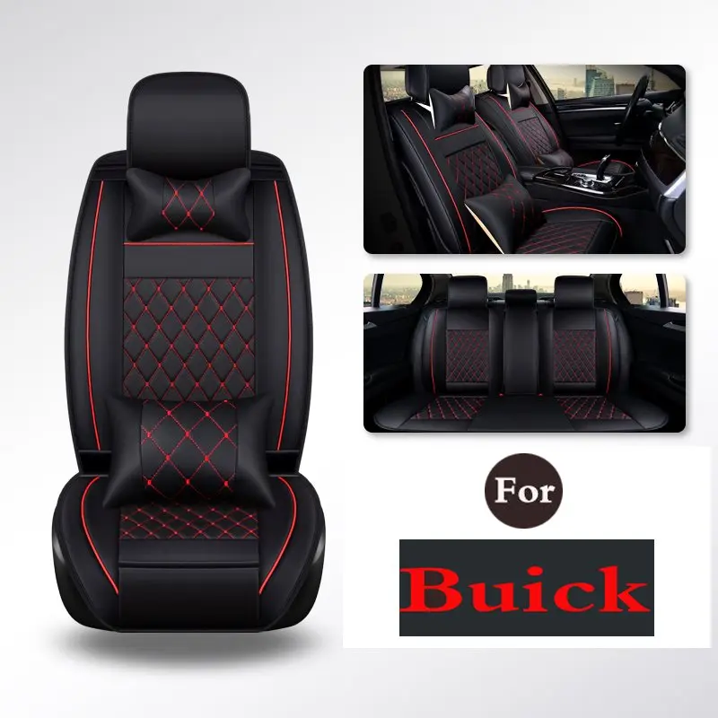 

The Fan Pu Leather Car Truck Seats Breathable Pad Cushion Cover (Fits: Seat)For Buick Excelle Hideo Keangkewei Keangkewei Verano