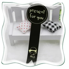 Индивидуальные пустой прозрачная этикетка наклейки для струйного принтера для печати