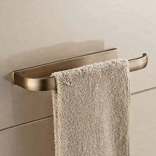 Details about / Brass Round Hand Bathroom Accessory Towel Ring Holder Rack Rose Gold Fashion