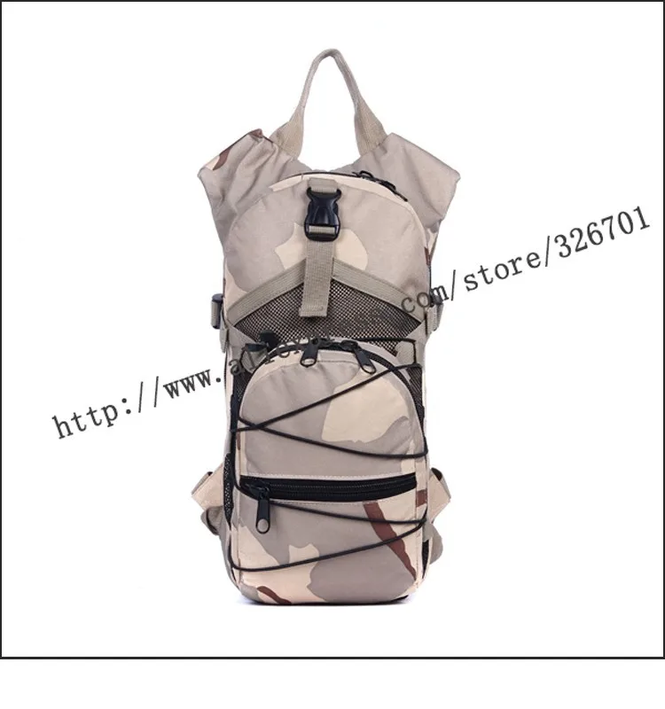 Военный Рюкзак для воды Тактический штурмовой для пеших прогулок и охоты альпинистская верхняя одежда армейская сумка Велоспорт рюкзак тканевый резервуар для воды