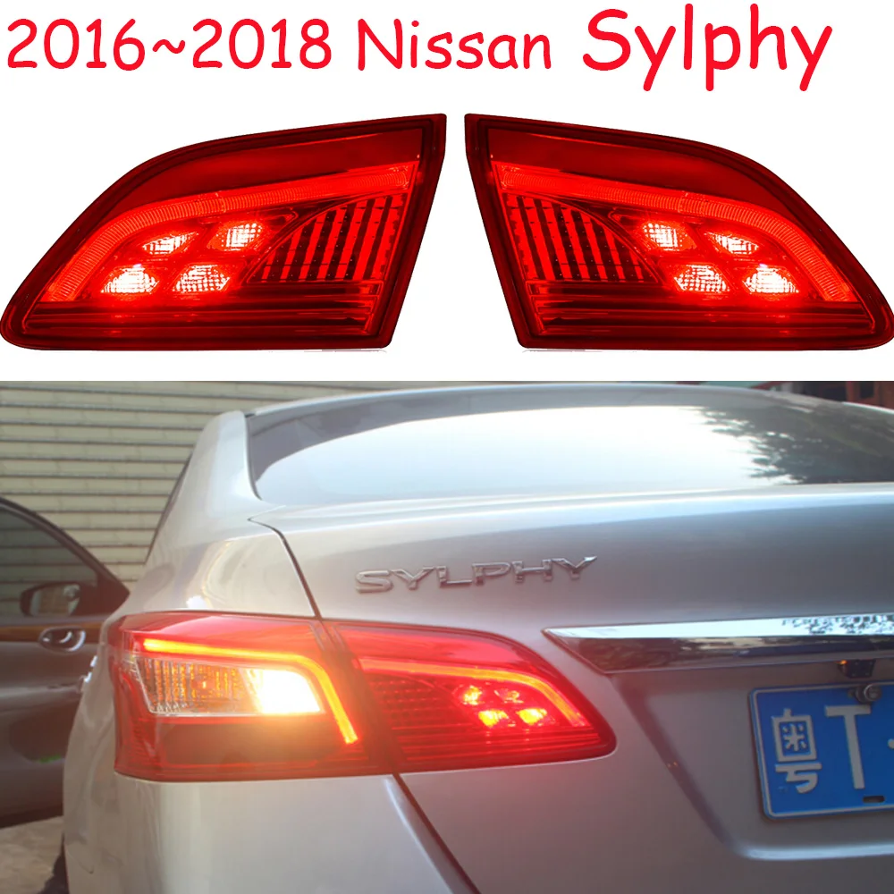 2 шт. внутренний автомобильный Стайлинг для Nissan Sylphy Sentra задние фонари светодиодный 2012~ /~ автомобильные аксессуары Sentra лампа Sylphy задние фары