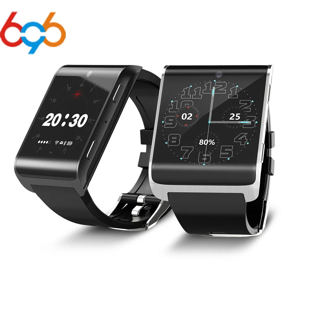 

696 4G smart watch DM2018 1.54 inch GPS Sports smartwatch phone Android 6.0 Bluetooth 4.0 Heart Rate Monitor Pedometer