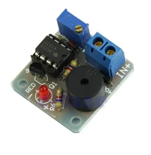 

2PCS 12V Accumulator Sound Light Alarm Buzzer Prevent Over Discharge Controller