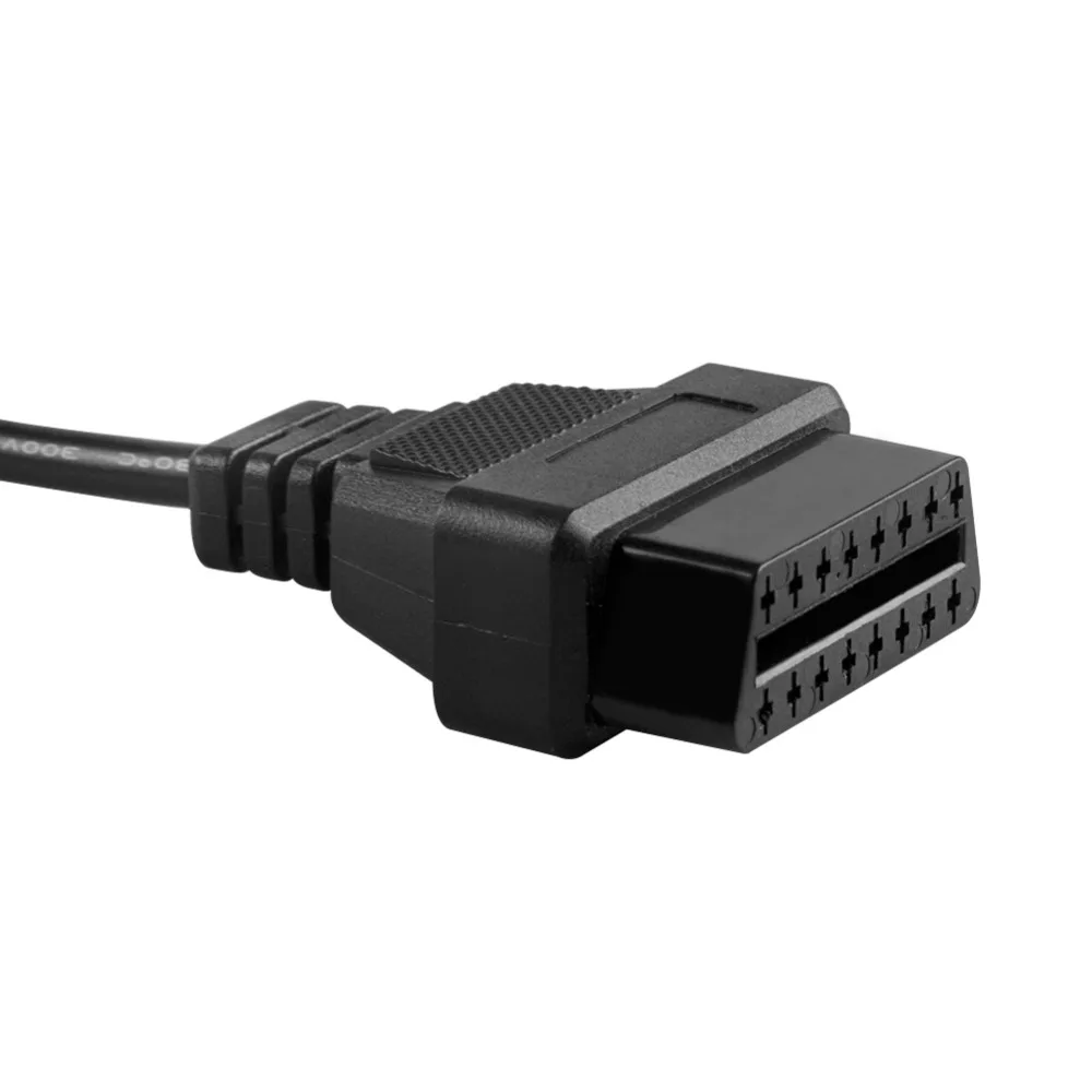 2018 качественный OBD ODB2 для BMW 20pin II адаптер 20 Pin к OBD2 16 контактный Женский Разъем E36 E39