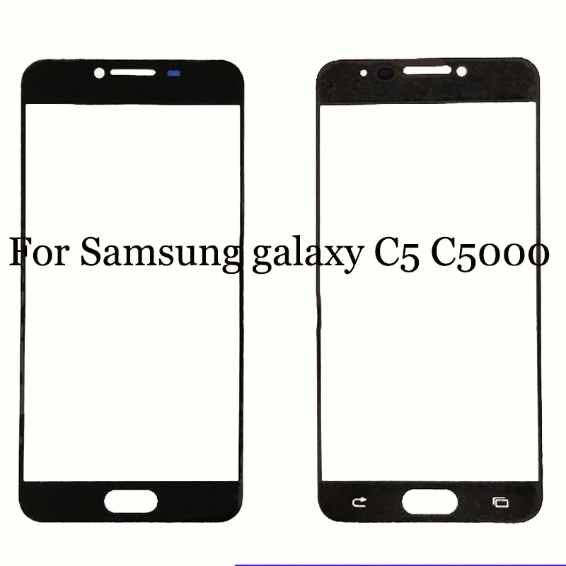 A + Качество для samsung galaxy C5 сенсорный экран дигитайзер C 5 стеклянная панель без