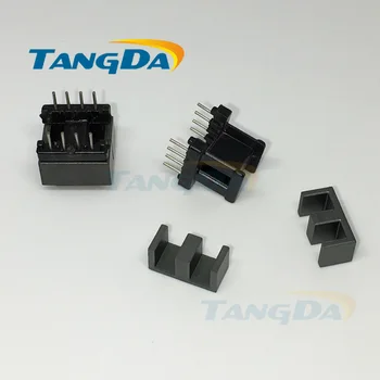 

8p EE13 core EE Bobbin magnetic core + skeleton soft magnetism ferrites magnetic core 4+4pin SMPS RF Transformers A.