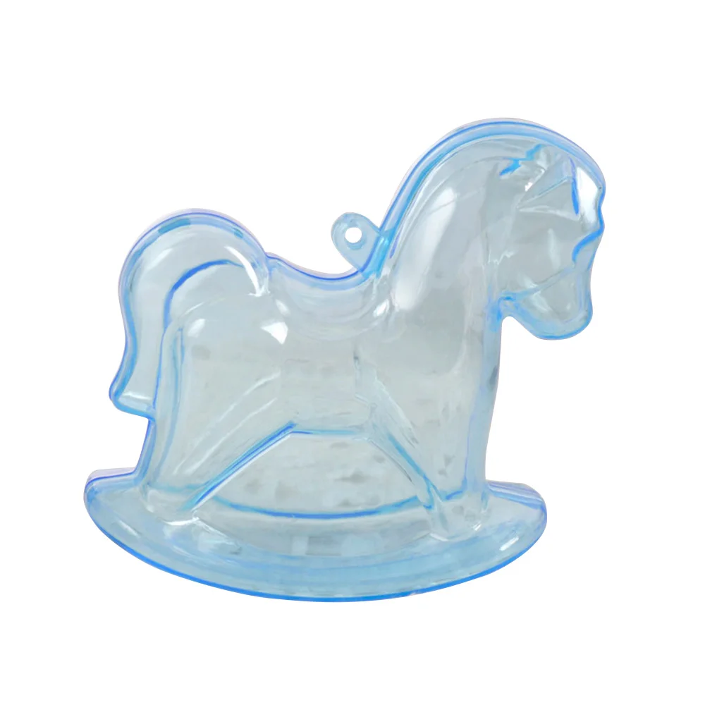 Творческий лошадь дизайн пластиковые коробки для конфет свадебные сувенирные коробки наборы; детский душ для вечеринки по случаю Дня рождения украшения 12 шт./лот - Цвет: A3