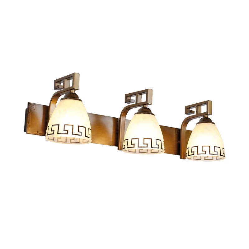 

Mirror wall light toilet European-style led bathroom mirror cabinet dressing table makeup lamp toilet Chinese wall lamp wl419155