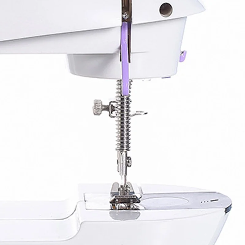 Швейная машина с лампой электрическая мини настольная бытовая швейная машина с тангенциальным резаком