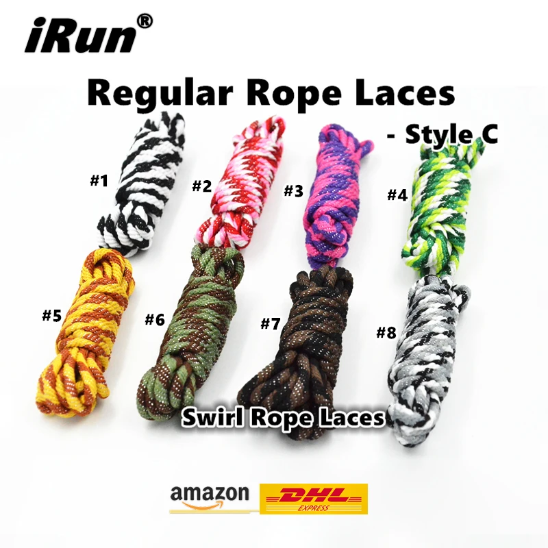 Anti Slip Hiking Climbing Polyester Shoelace Promotion Durable Round