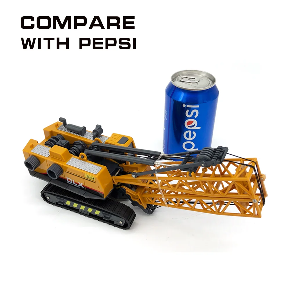 Crane Toy Construction Vehicle 1:50 Diecast Engineering Toys Truck Tractor High Simulation Boys Machine Model Toys For Children