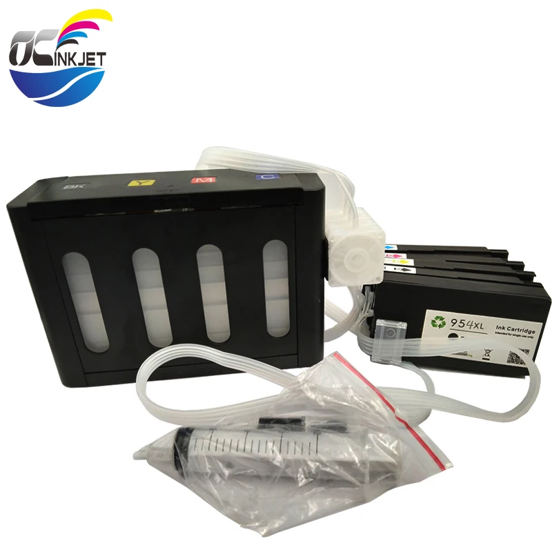 OCINKJET 954 954XL CISS для HP OfficejetPro 7740 8710 8715 8720 8730 8740 8210 Непрерывная система с дуговым чипом