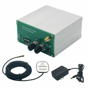 Made By Bg7tbl 10MHZ SINE WAVE GPS DISCIPLINED CLOCK GPSDO + Distribution Amplifier OCXO with Power Supply & Antenna