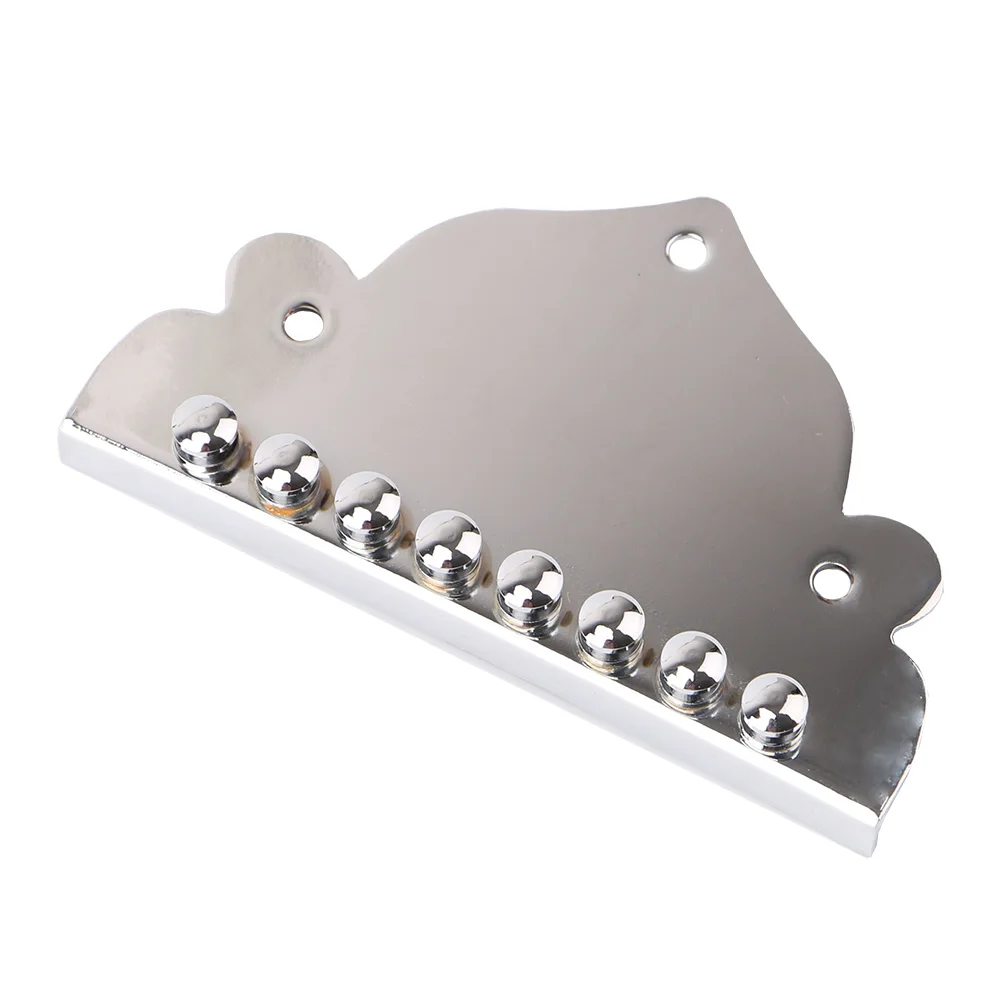 

Homeland Black/Sliver/Gold 8 String Zinc Alloy Mandolin Tailpiece for Mandolin Replacement