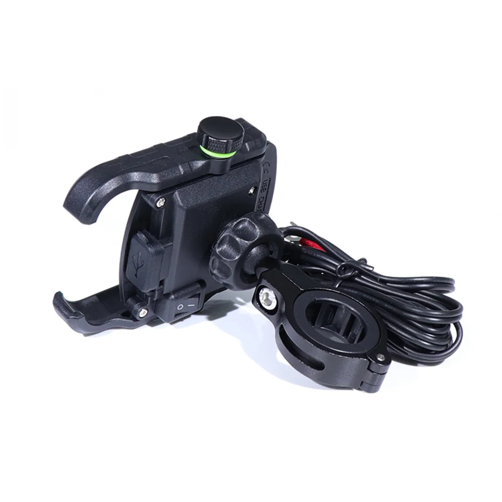 Держатель для телефона мотоцикла с USB зарядным устройством QC 3,0 велосипедный держатель для камеры Мотоцикл Беспроводное зарядное устройство крепление для Iphone samsung держатель