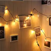 6 м 20 светодиодный s светодиодный гирлянды Сказочный Праздничный Рождественский свет 220 в наружный праздничный свадебный Декор для вечеринки теплый светодиодный свет в полоску