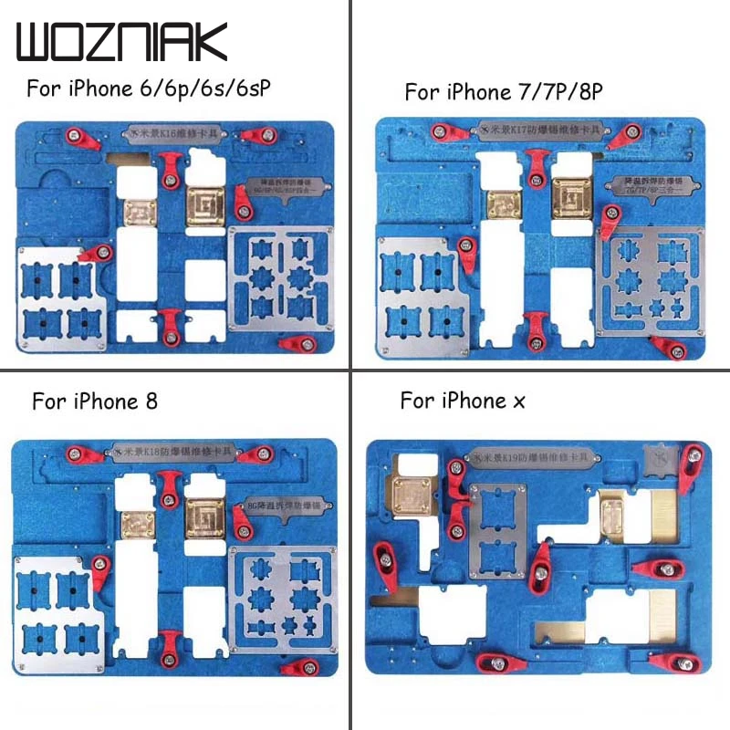 Многофункциональный держатель материнской платы для iPhone x 6G/6P/6S/6SP/7/7P/8/8P A11 A10 A9 A8 NAND