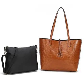 

2019 New Simple Women Bags Tote Bags With Long Handles Fashion Large Capacity Shoulder Bag Luxury Handbags With Coin Purses