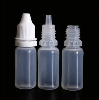 

Free shipping 8ml Translucent anti-theft plastic bottle dropper bottle liquid eye drop bottles empty small subpackage bottle