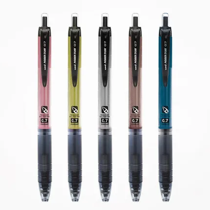5 шт./лот, шариковые ручки Mitsubishi Uni SN-201PT, 0,7 мм, новинка, мощный бак, 3000 Pa, Всепогодная Шариковая ручка для письма с воздушным давлением - Цвет: Mixed